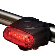 5LEDシリコンサイクルライト(テール) ブラック FJK-267T-5-BK