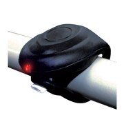 1LEDシリコンサイクルライト(テール) ブラック FJK-267T-1-BK