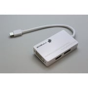 Mini DisplayPort to DVI+HDMI+DisplayPort 変換アダプタ MDP-DHD