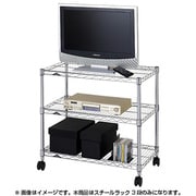 ルミナスレギュラーシリーズ 3段スチールラック 76W 奥行き46cmタイプ NLH7667-3