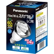 電球形蛍光灯 パルックボールスパイラル レフ形 E26口金 クール色(昼光色) R15形(12W) EFR15ED122F