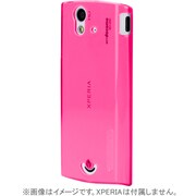 TUN-XR-000002 [eggshell for Xperia ray クリアピンク]