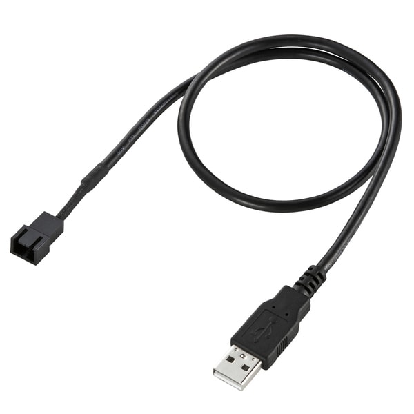 ケースファン用USB電源変換ケーブル TK-PWFAN1