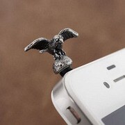 日本製PLUGAPLIアンティーク鳥 [イヤホンジャックアクセサリー]