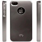 AS-IP4HG-DS [iphone4s用HIGHGLOSSYケース ダークシルバー]