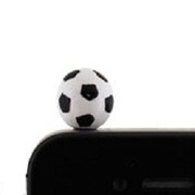 プラグデコレーション(サッカー) [イヤホンジャックアクセサリー]