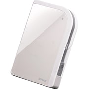 USB2.0接続 ポータブルハードディスク 耐衝撃ボディー 快適つやピタガード 500GB パールホワイト HD-PXT500U2-WHJ
