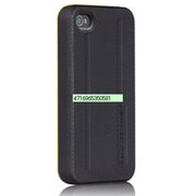 CM015588 [iPhone 4/4S用 Toughハイブリッドタフケース ブラック/イエロー]