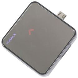 スマートフォンプチ充電器 1000mAh キューブWalk ブラック PSPB-1000BK