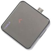 スマートフォンプチ充電器 1000mAh キューブWalk ブラック PSPB-1000BK