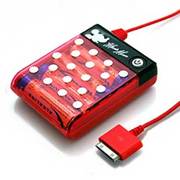 RX-DNYJK566MNE [iPhone/iPod用乾電池式充電器 ミニー]