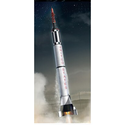 1/72 プラモデルシリーズ マーキュリー･レッドストーンロケット [1/72スケールプラモデル]