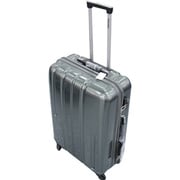 ハード大型ファスナーキャリー 旅行日数目安：4～7泊 68L TSAロック搭載  ガンメタリック SP-0637-66
