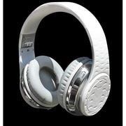 DJ Over Ear Wangs オーバーイヤーヘッドホン ホワイト&クローム FW2001WHI-CHR