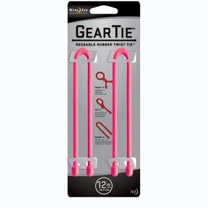 GEAR TIE ギアータイ 12inch ピンク GT12-2PK-12