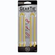 GEAR TIE ギアータイ 12inch イエロ- GT12-2PK-16