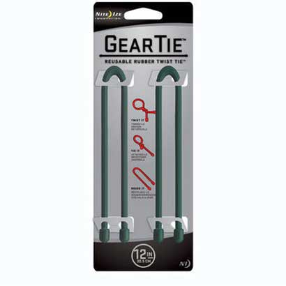GEAR TIE ギアータイ 12inch Fグリ-ン GT12-2PK-28