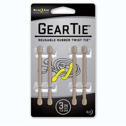 GEAR TIE ギアータイ 3inch デザートタン GT3-4PK-25