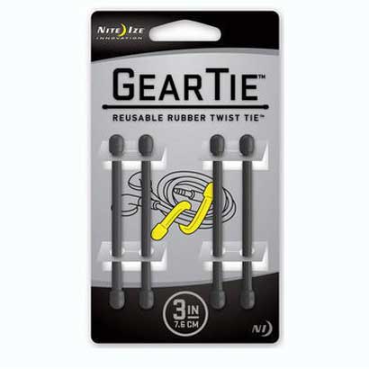 GEAR TIE ギアータイ 3inch ミリタリーグリーン GT3-4PK-26