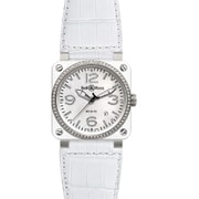 自動巻き メンズ 並行輸入品 BR03-92 WHITE CERAMIC D-CA