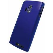 BSMPF05DHNB [ARROWS X LTE F-05D専用 3Hハードケース 液晶保護フィルム付 ネイビーブルー]