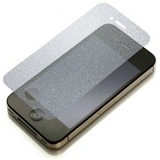 RX-IP4LMDF [iPhone4S用保護フィルム ラメ入 指紋防止2層]