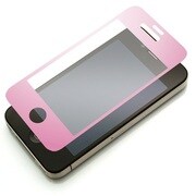 RX-IP4ZRHDPK [iPhone4S/iPhone4用気泡ゼロ光沢コート液晶保護フィルム ピンク]