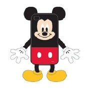 RX-IJK587MKY [iPhone4S用ダイカットシリコンケース ミッキー]