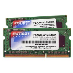 Apple用DDR3-10600(4GBx2) CL9 PSA38G1333SK
