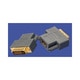 HDMI(メス)-DVI(オス)変換アダプター HDMI-F/DVI-M