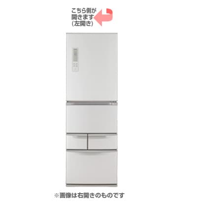 冷蔵庫（427L・左開き） ブライトシルバー VEGETA(ベジータ) GR-E43GL-SS