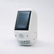 屋外用ソーラー式LEDセンサーライト NL57WH