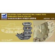 1/35 3549 バレンタイン戦車 初期型キャタピラ [1/35スケールプラモデル]