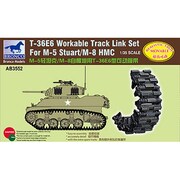 1/35 3552 T36E6金属ストッパーキャタピラ [1/35スケールプラモデル]