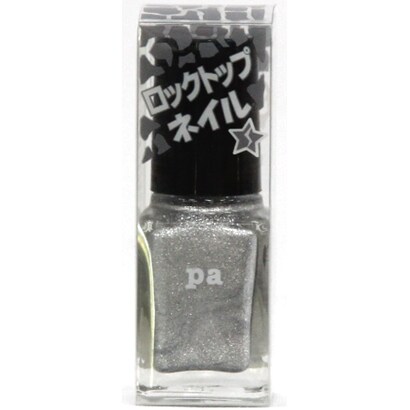pa ネイルカラー ロックトップネイル Z11 [メタルシルバー 重ね塗り専用ネイル]