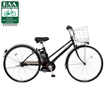 電動アシスト自転車（27型） ピュアブラック ビビ・DX・シティ ECONAVI（エコナビ）搭載 BE-ENDT734B