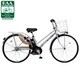電動アシスト自転車（27型） プラズマシルバー ビビタフネス ECONAVI（エコナビ）搭載 BE-ENL734S