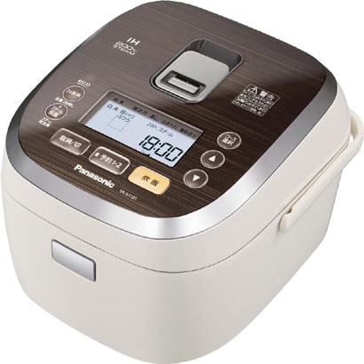 スチームIH炊飯器（5.5合炊き） アースベージュ 資源循環商品シリーズ 銀シャリ竈(かまど)炊き SR-SX101-X