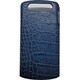 MEDIASPP N-01Dレザーカバー本革/クロコ・BL [ドコモスマートフォンMEDIAS PP N-01D専用(背面)レザーカバージャケット]