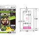 29072 [スマートフォンカスタマイズカード for iPhone4S/4ケース 光沢フィルム ホワイト はがきサイズ 3シート入り]