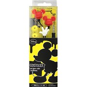 MuPods [ディズニー ミューポッズワンレイヤーカラーイヤホン ミッキー/レッド]