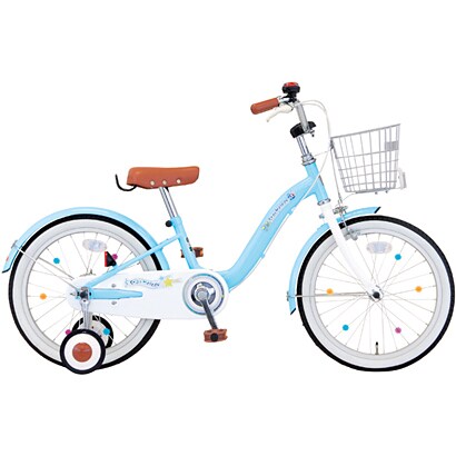 幼児用自転車 スターメロディ 16型 ブルー/ホワイト FSM162 OBW5