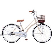 子ども用自転車 シェリープチ 26型 変速なし モカ FSHP262 OY70