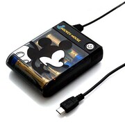 microUSB用電池式充電器 単3×4本タイプ ミッキー RX-DNYJK551MKY