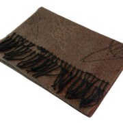 マフラー ブラウン AW11/F740-brown