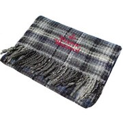 マフラー ネイビー/グレー AW11/F738-navy/grey