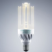 LED電球 E26口金 電球色 パールホワイト スマートシャンデリアLONG/V TSC3LAL26-3W