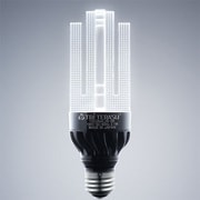 LED電球 E26口金 昼白色 ブラック スマートシャンデリアLONG/F TSC3NAL26-0B