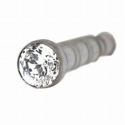 zircon-D [3.5mmイヤフォンキャップ i-Diamond(アイ・ダイヤモンド) ダイヤ]