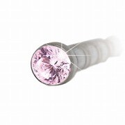 zircon-P [3.5mmイヤフォンキャップ i-Diamond(アイ・ダイヤモンド) ピンク]